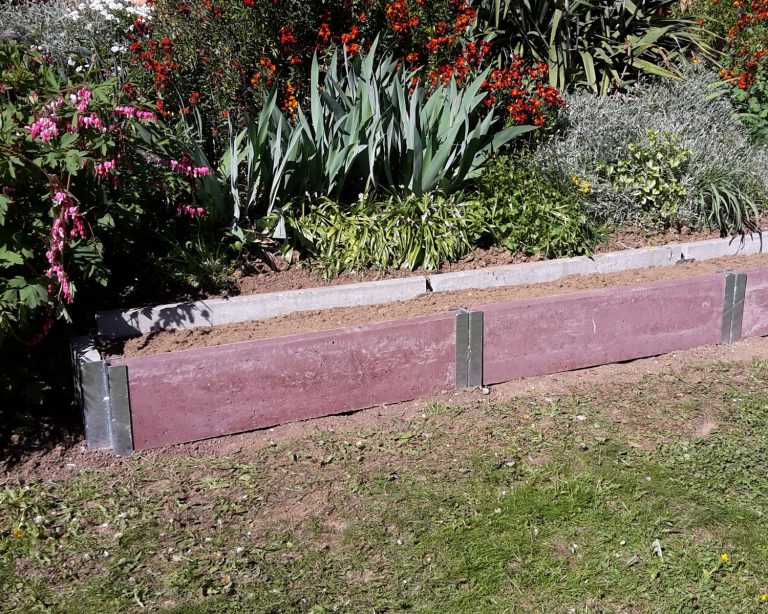 Neu Hochbeete mit BetonRasenbordplatten Hauslbauer & Sohn